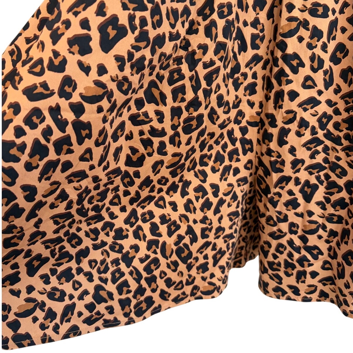 Anthropologie Hutch Bandeau Animal Print Womens Size Medium Petite NEW