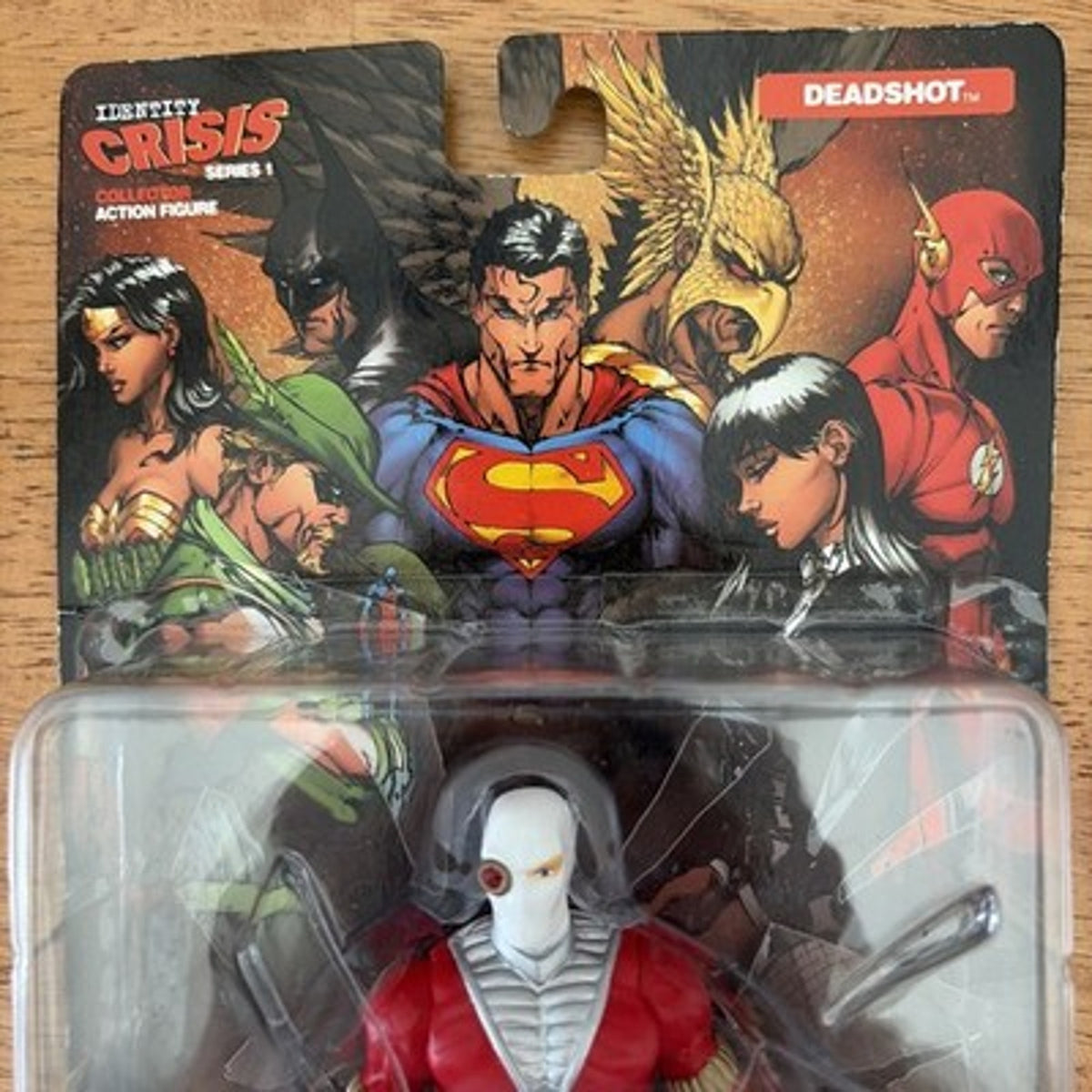 Identity Crisis Series 1 DEADSHOT Action Figure DC COMICS DIRECT Collectors NEW