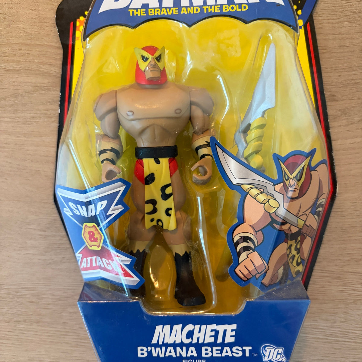 Batman The Brave and Bold Machete B'wana Beast DC Figure 2009 Mattel