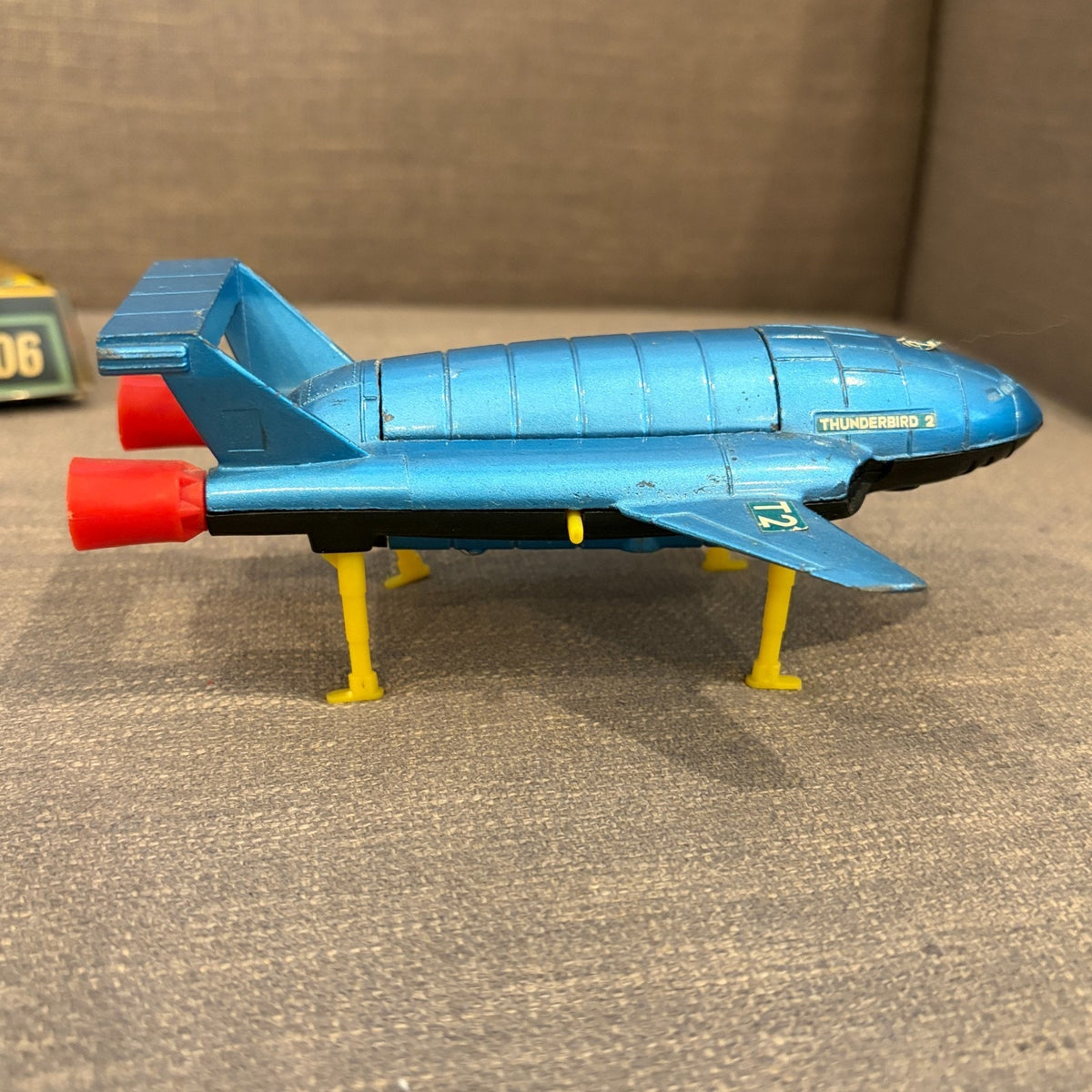 Vintage Dinky Toys Boxed 106 Thunderbird 2 & 4 Model Set