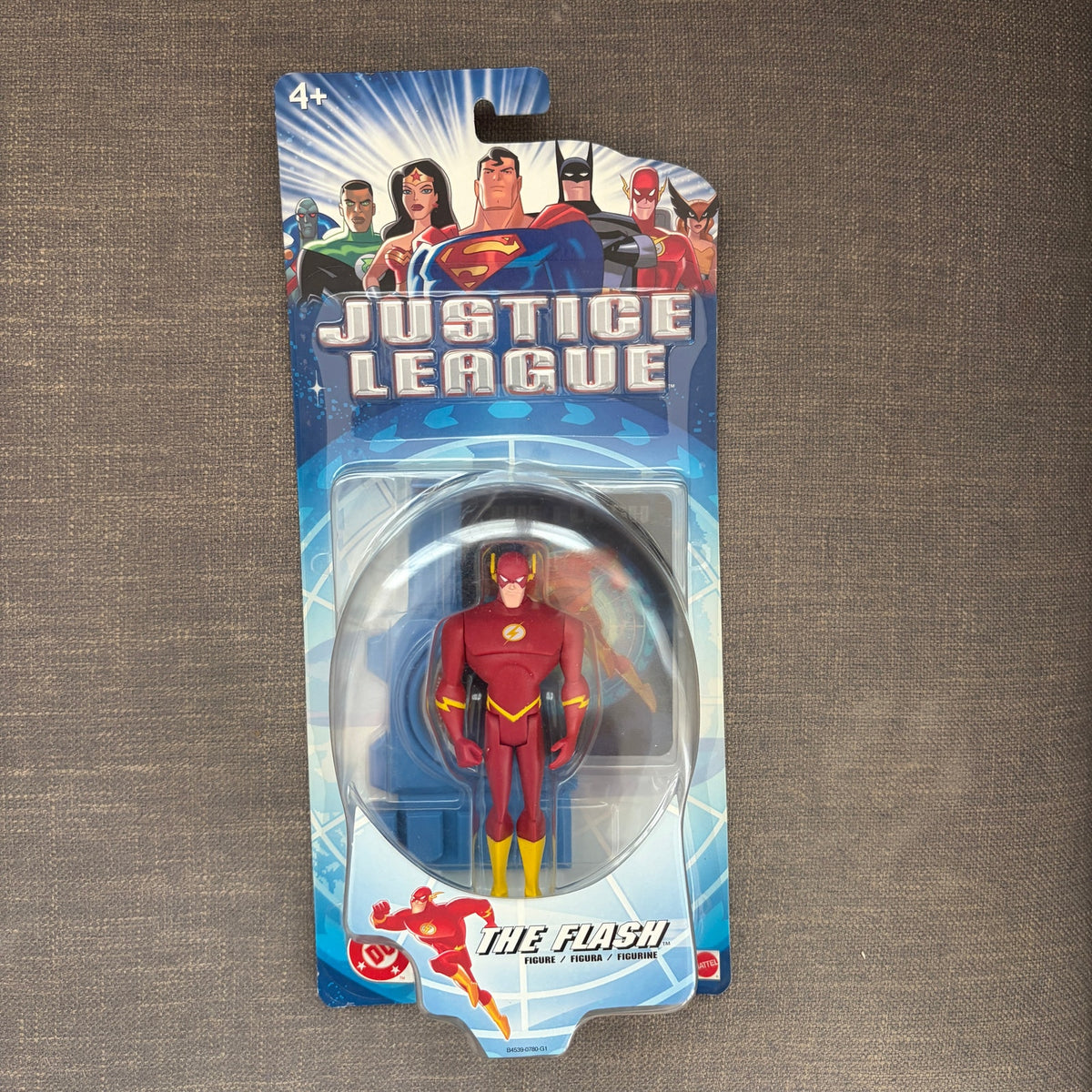 Justice League 2003 LOT 5 The Flash, Wonder Woman, Hawkgirl Action Figures NEW