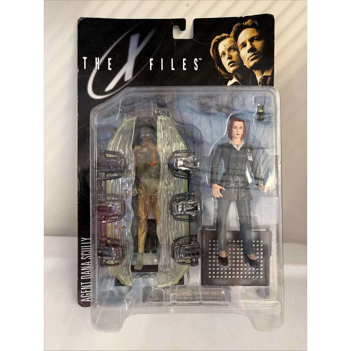 McFarlane Toys The X Files Agent Dana Scully w/ Suit And Case Action Figure