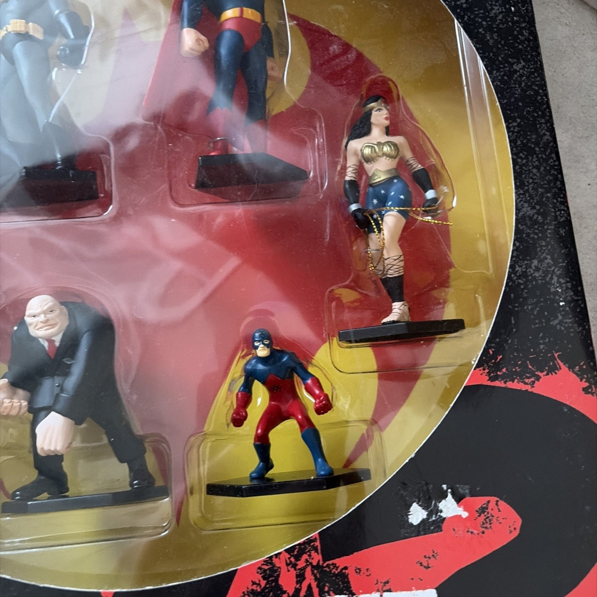 DC Direct The Dark Knight Strikes Again Six-Piece PVC Figure Set Superman NEW