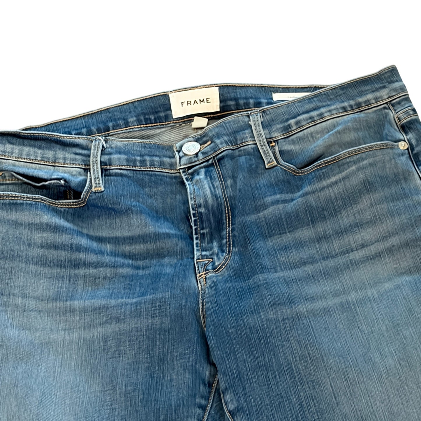 Frame Le Garcon Boyfriend Crop Mid Rise Jeans Womens Size 31