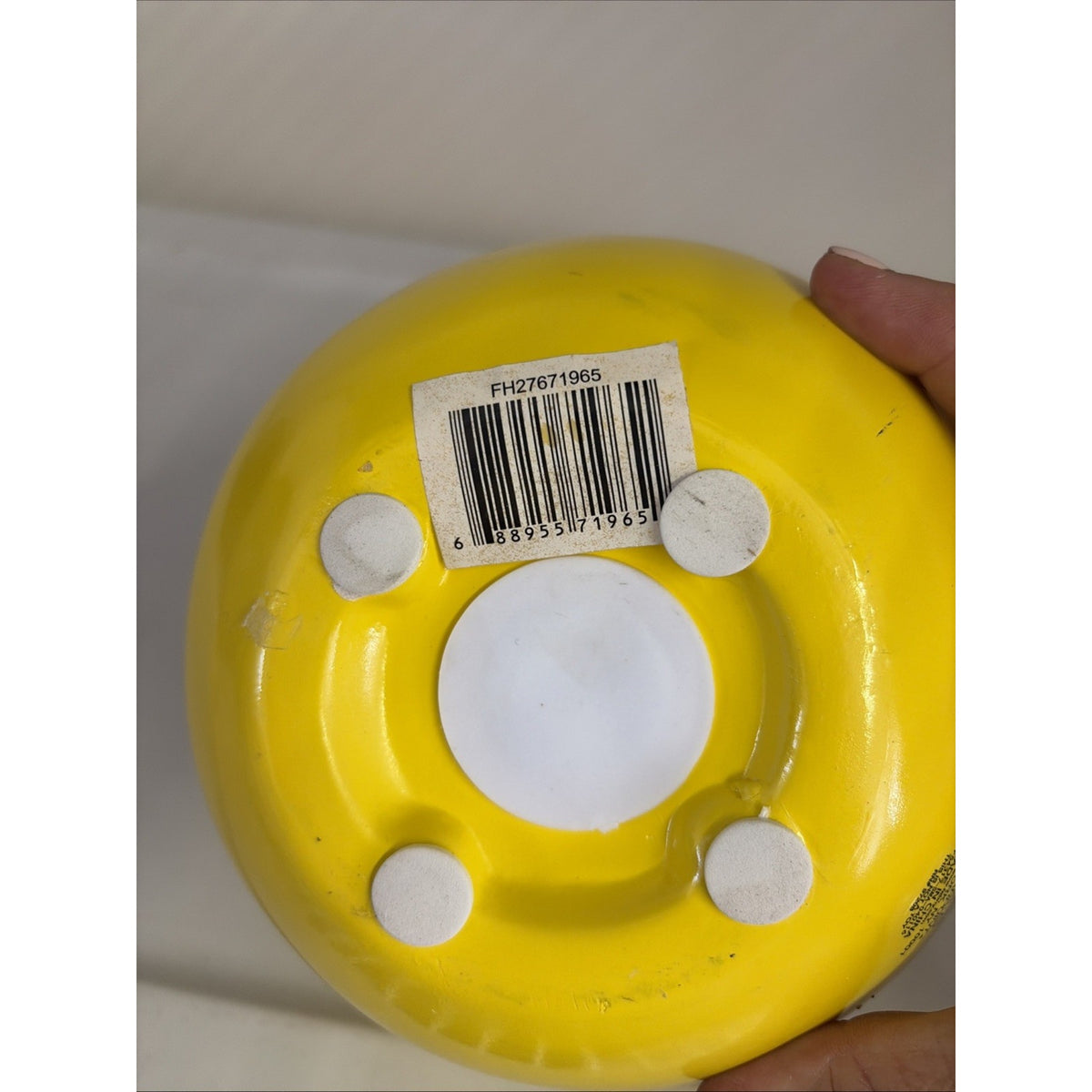 Pac-Man Yellow PVC Piggy Bank