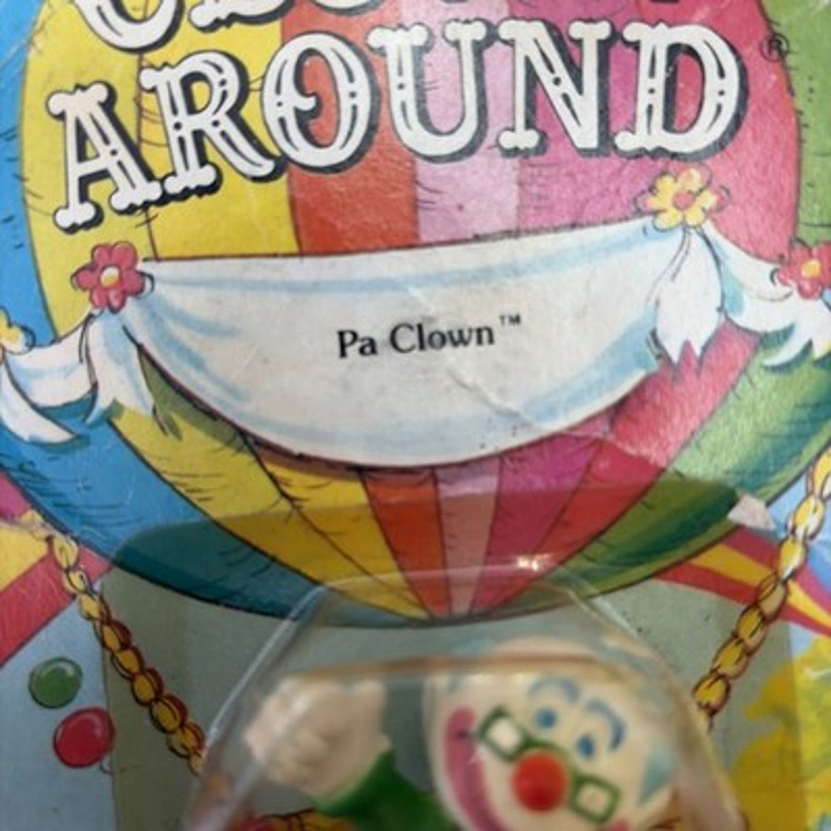 Vintage MEGO 1981 Clown Around Pa Clown Figure New on Card Unpunched