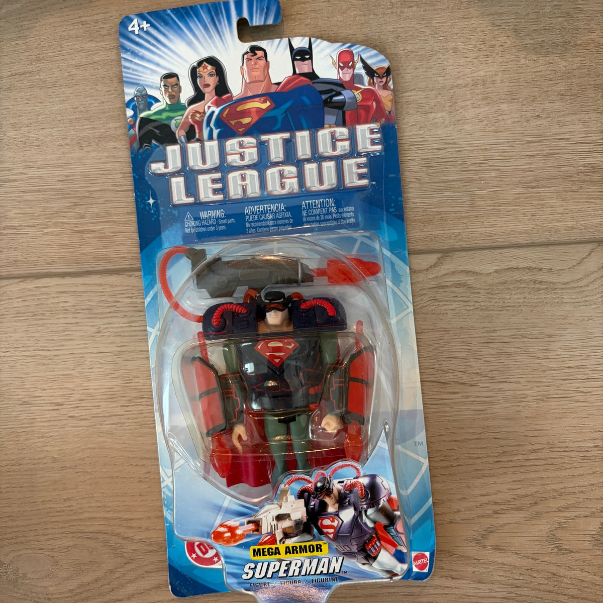 Justice League 2003 LOT 5 Batman and Superman Action Figures NEW