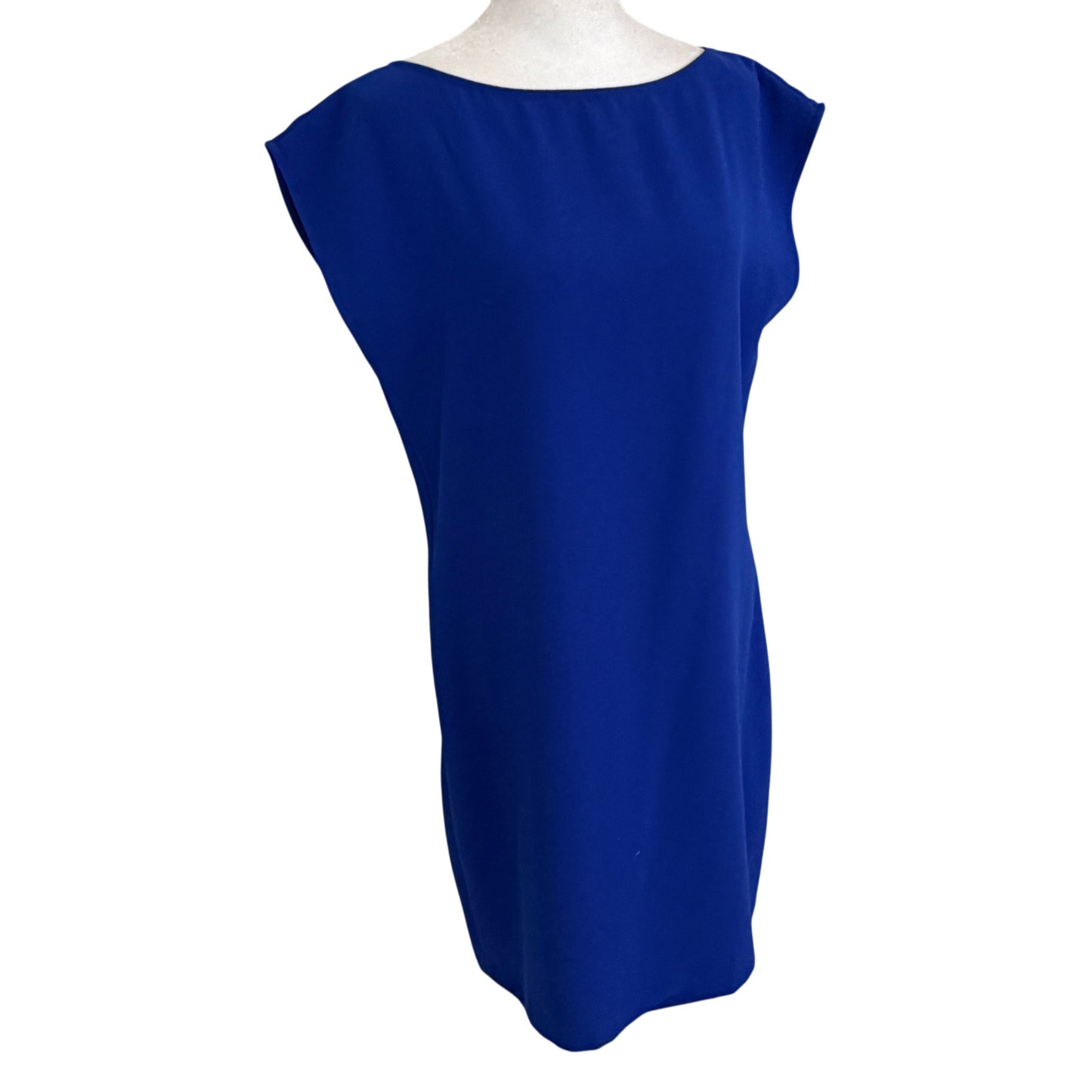 Polo Ralph Lauren Royal Blue Classic Sleeveless Sheath Dress Womens Size 4