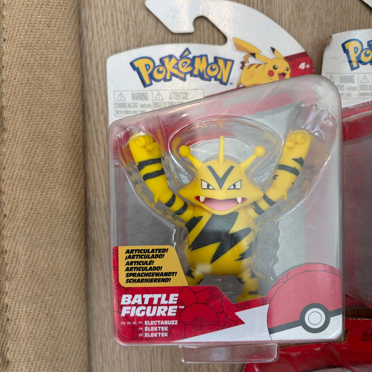 2022 Pokemon Battle Figure Packs LOT of 3 Packs - 5 Figures NEW