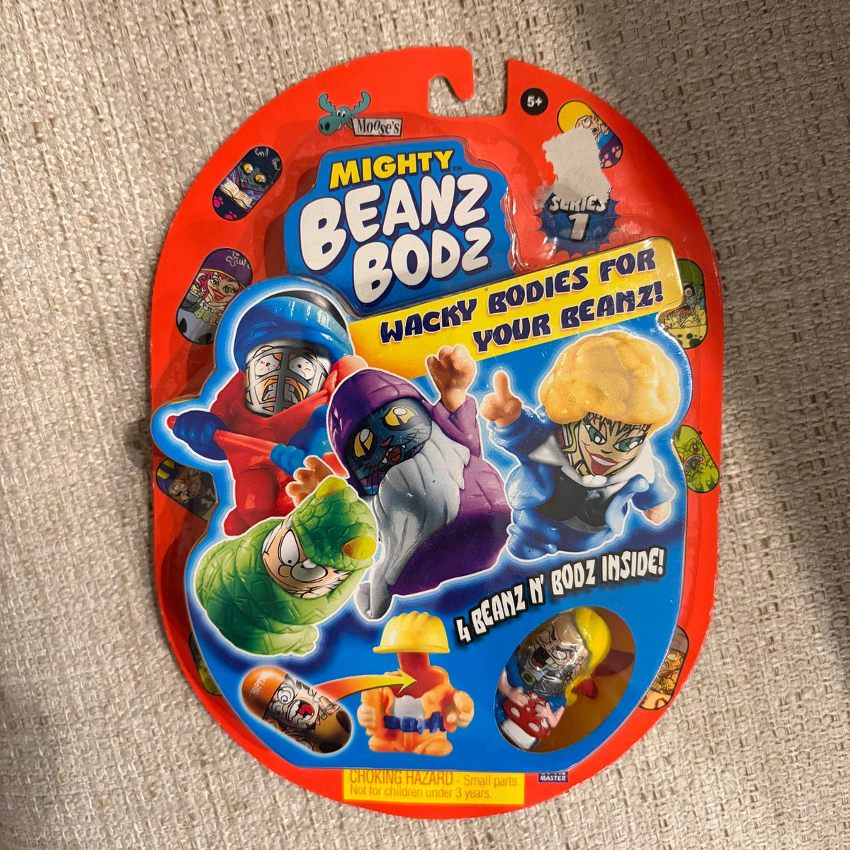 Vintage Mighty Beanz Bodz Moose Toys Series 1 Beans Bodies NEW