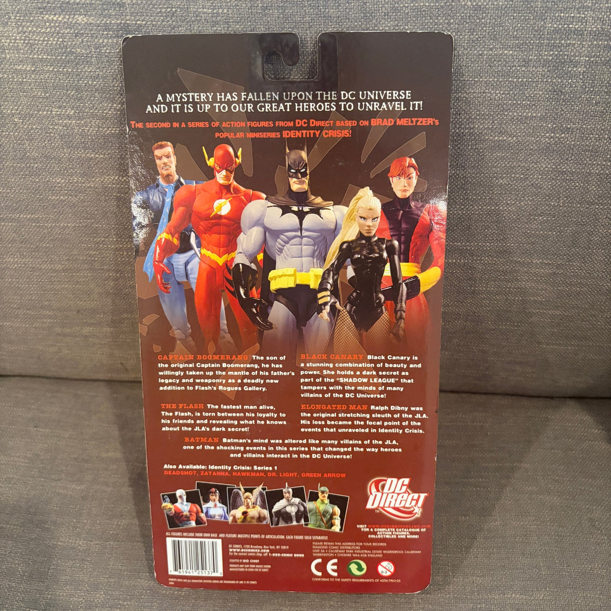 Identity Crisis Series 2 The Flash Action Figure DC COMICS DIRECT Collectors NEW