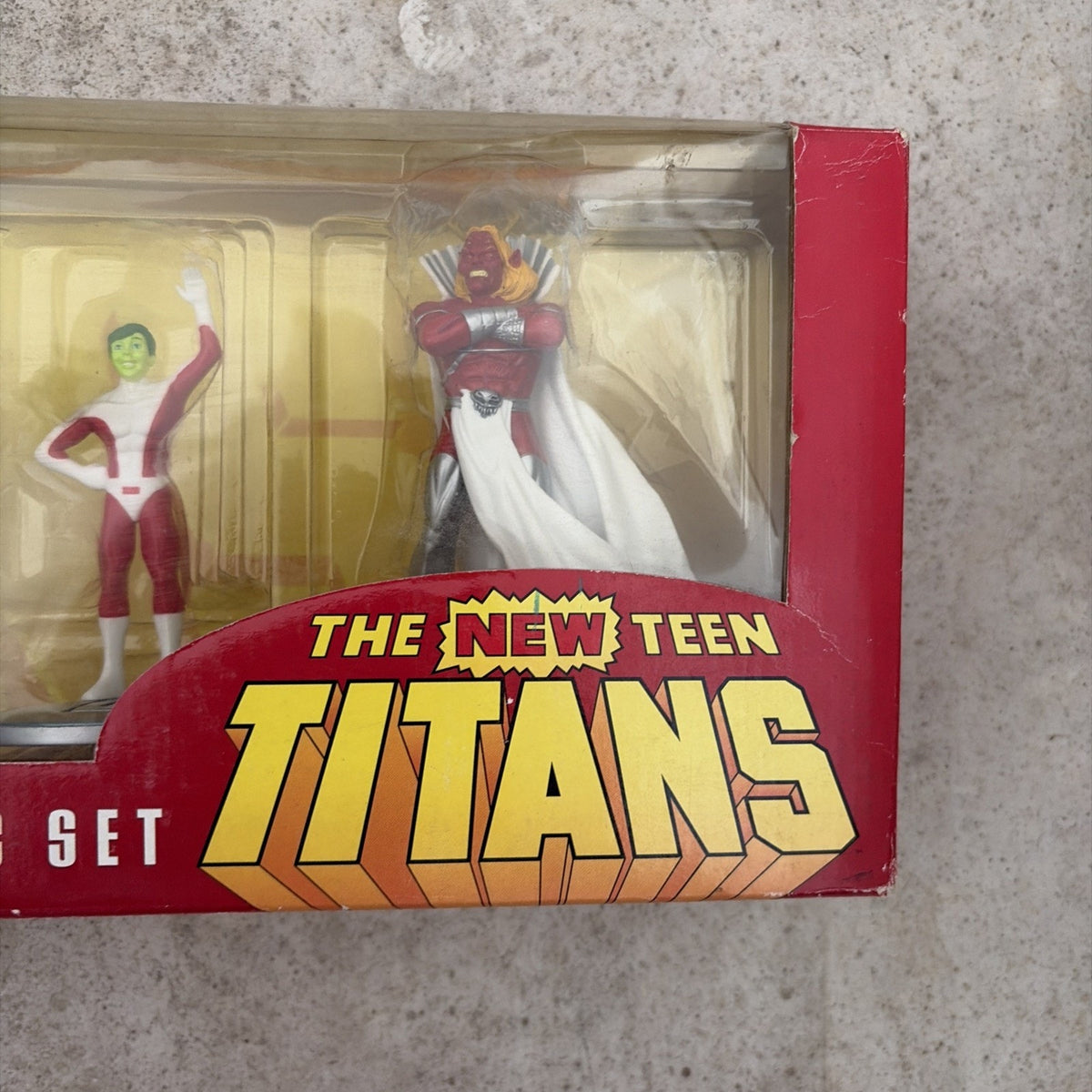 DC Direct The New Teen Titans Seven-Piece PVC Set NEW
