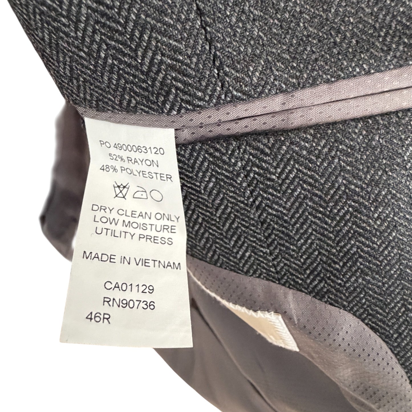 Michael Kors Gray Blazer Jacket Sport Coat Men's Size 46R