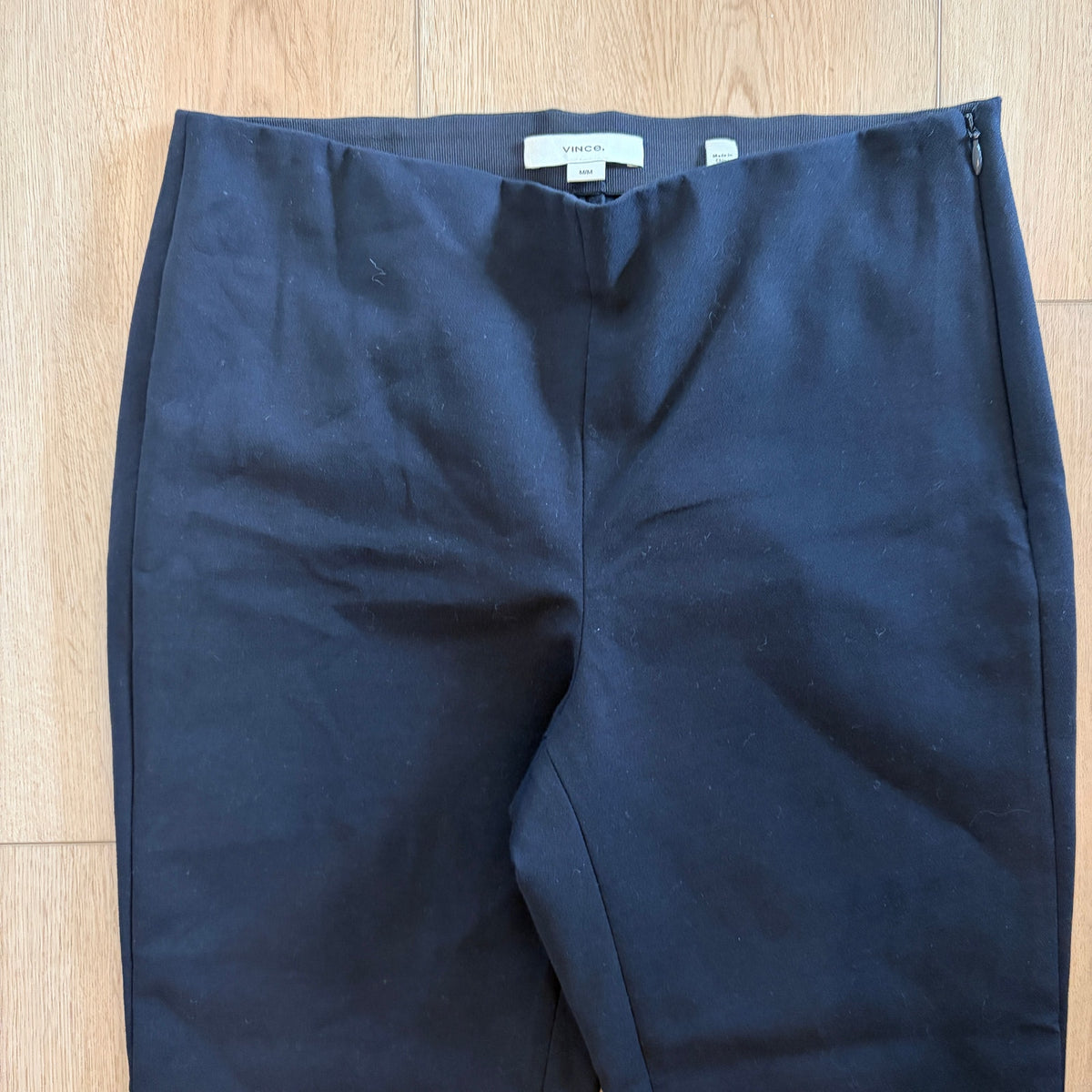 Vince Black Cropped Pants Womens Size Medium
