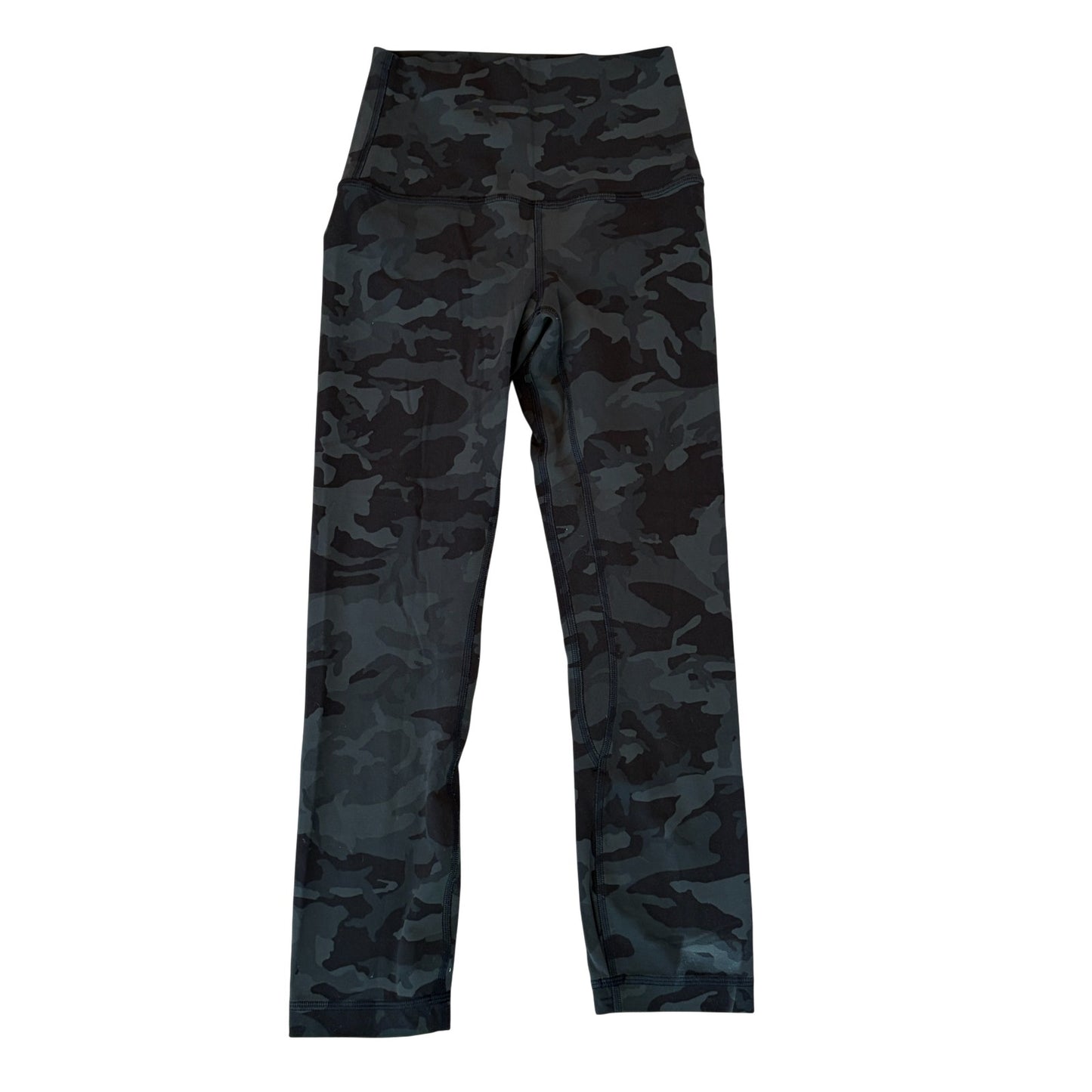 Lululemon Green Camo Align High-Rise Crop Legging 21" Womens Size 2
