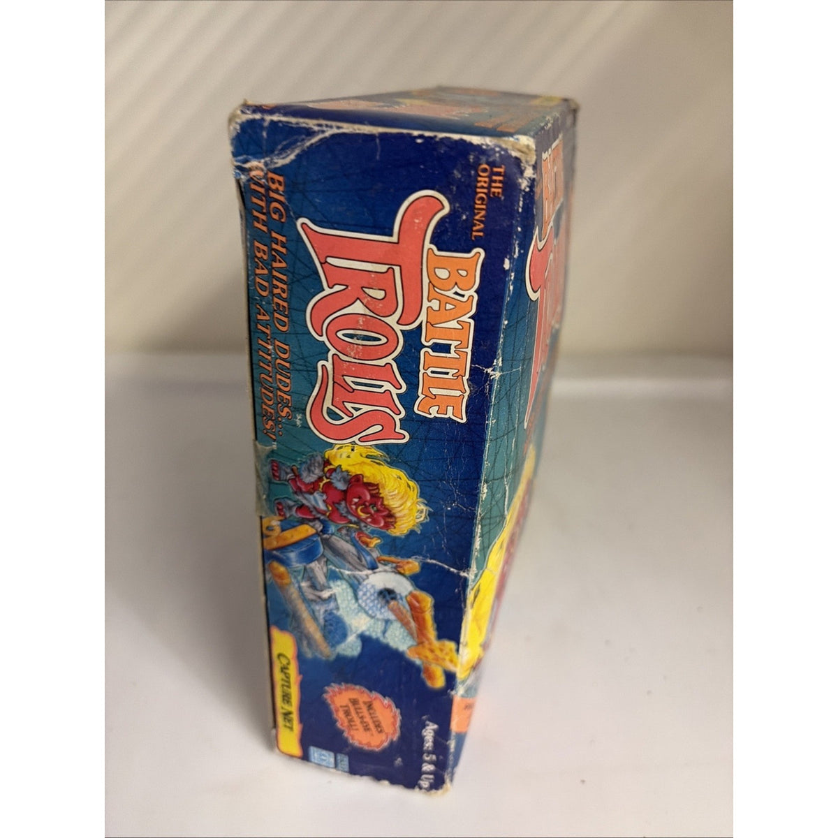 Hasbro Battle Trolls Capture Net With Bullseye Troll New In Open Box 1992