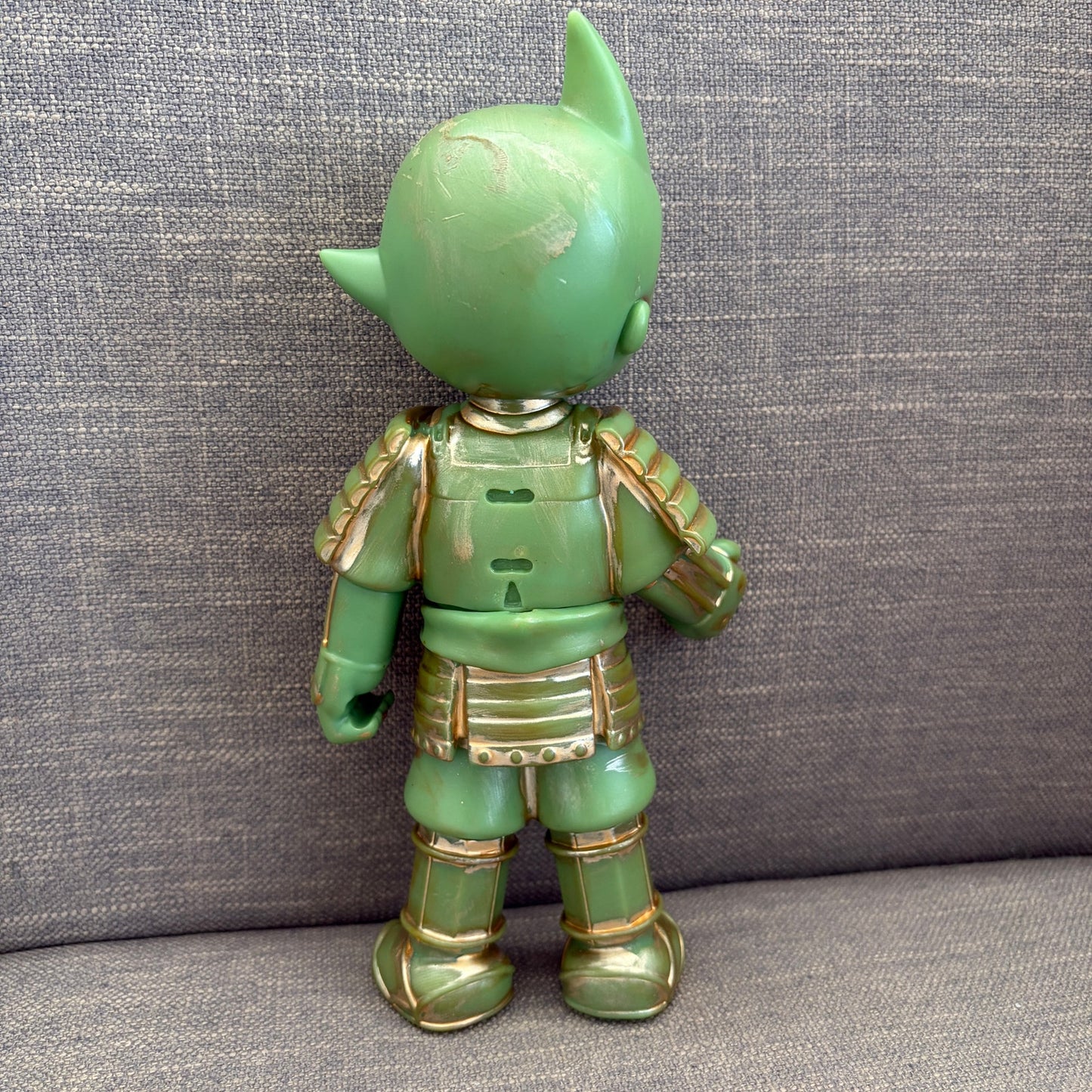 Astro Boy Samurai Aged Copper Sofubi Figure DoomCo Designs 9" Tall