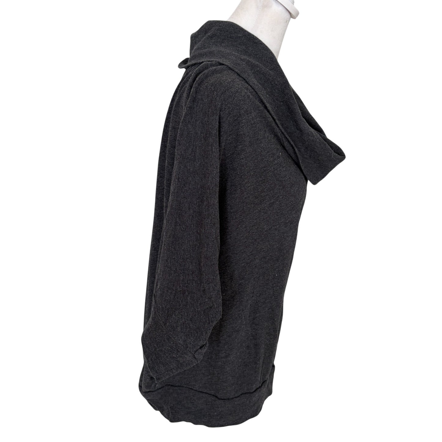 Velvet Graham & Spencer Gray Oversize Boxy Turtleneck Top Womens Size Small