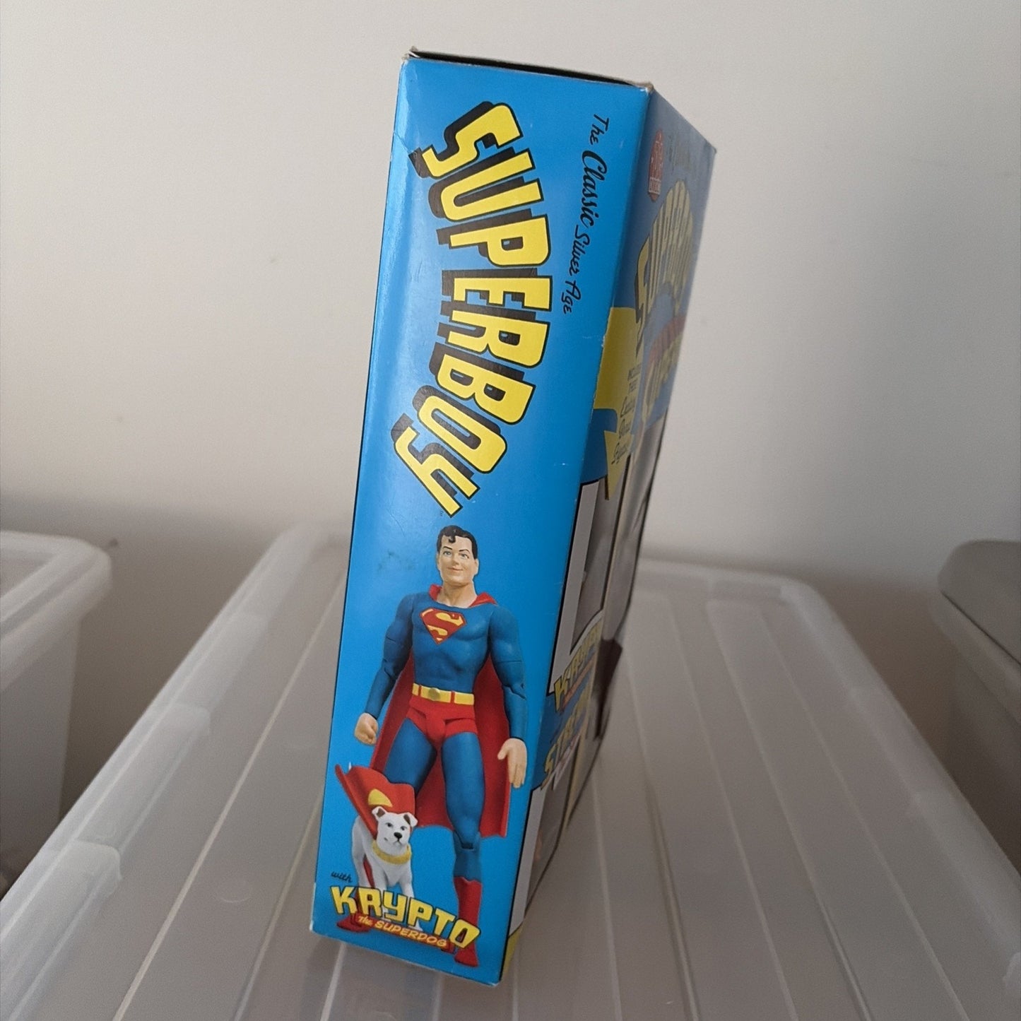 Superboy And Supergirl Krypto Streaky DC Direct Classic Silver Age Figure Set