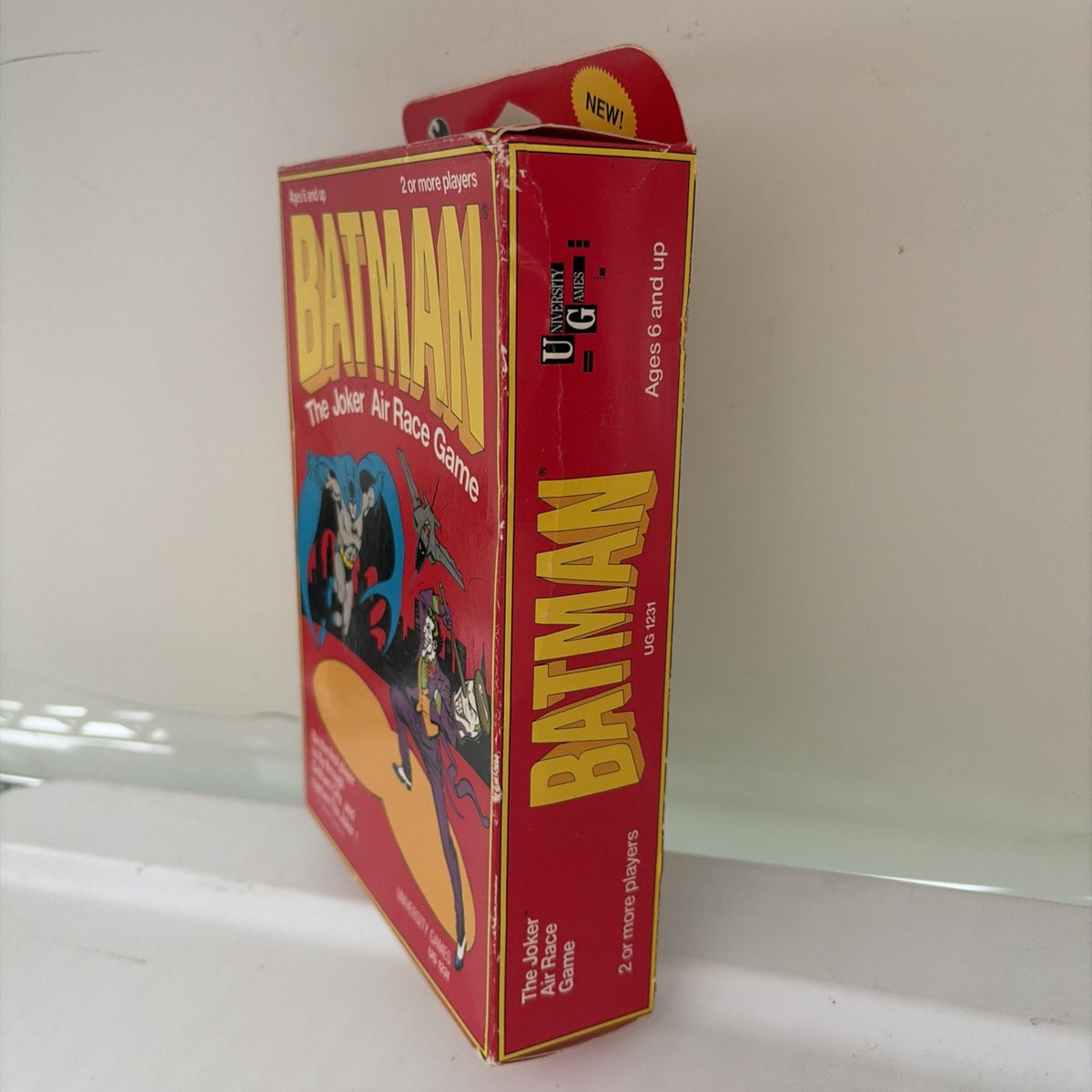 Batman The Joker Air Race Game - DC Comics - University Games - 1990 - SEALED