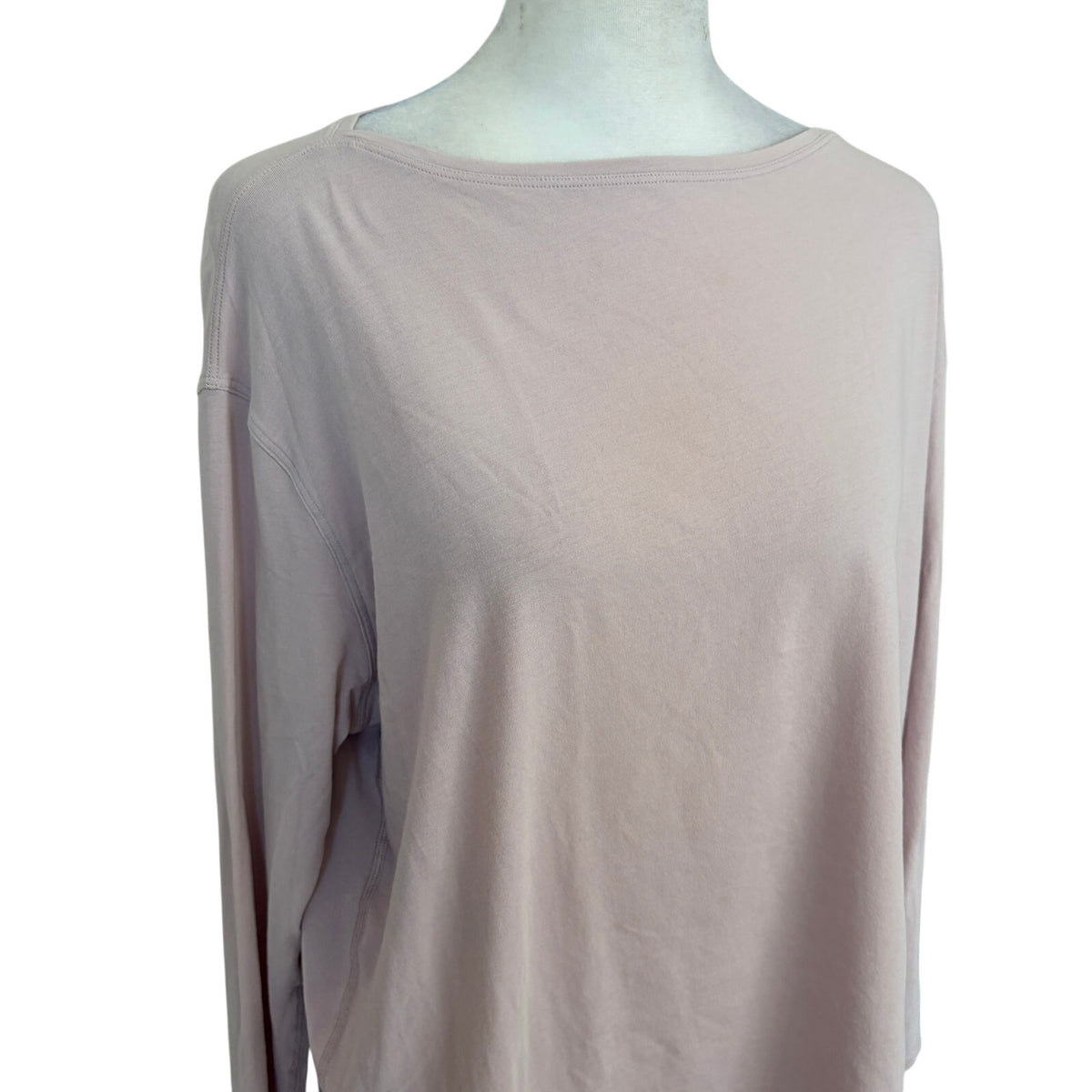 Lululemon Back in Action LOT 2 Pima Cotton Long Sleeve Shirts Womens Size 6