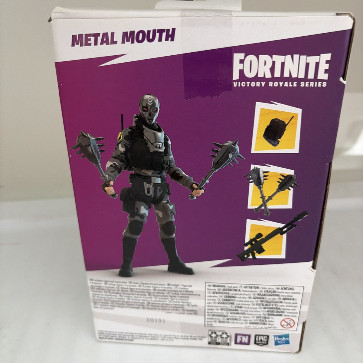 FORTNITE HASBRO VICTORY ROYALE SERIES 6” METAL MOUTH FIGURE NEW & SEALED