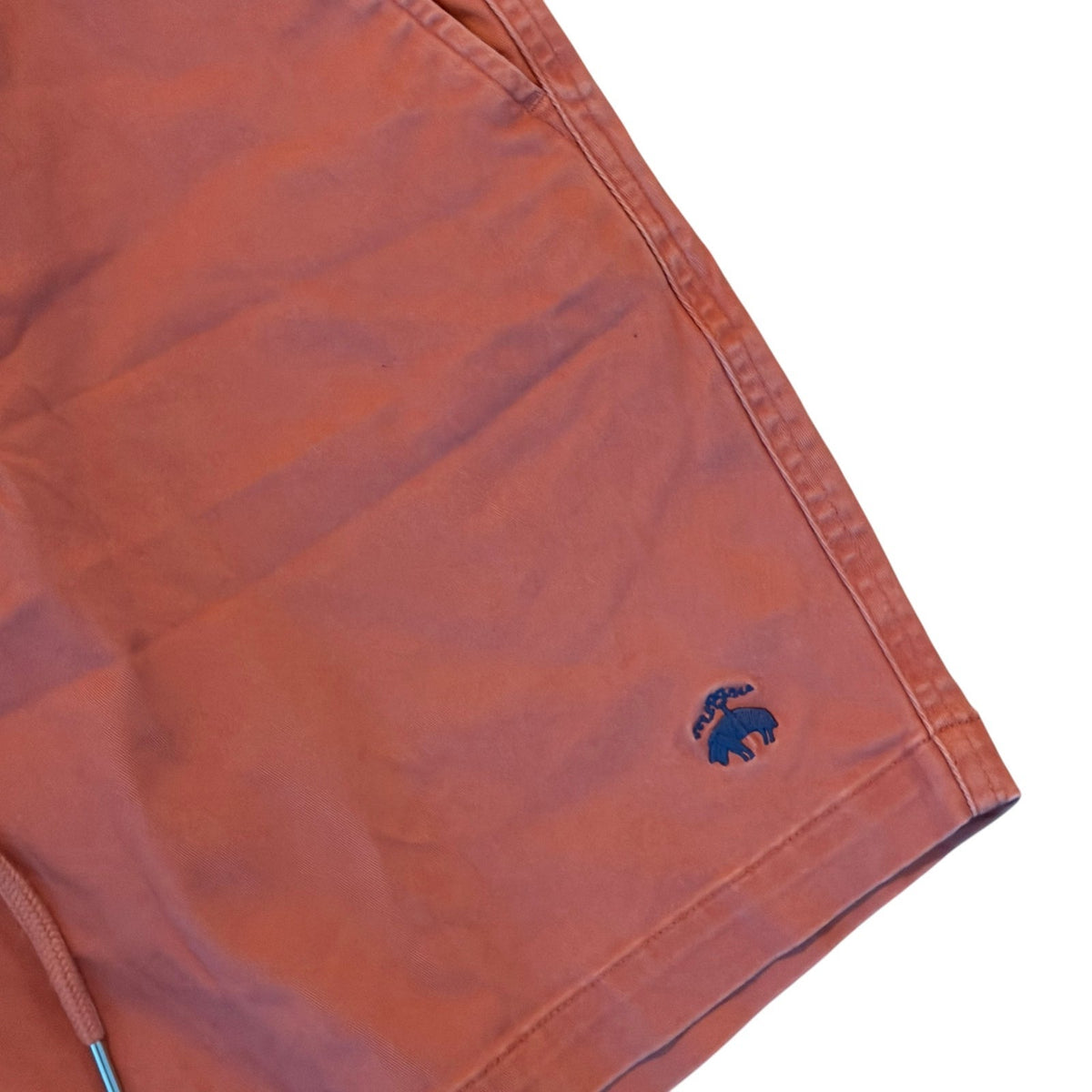 Brooks Brothers Coral Red Chino Drawstring Shorts Men's Size Large