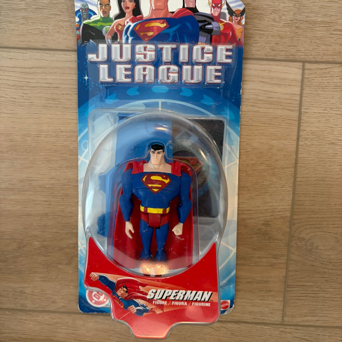 Justice League 2003 LOT 5 Batman and Superman Action Figures NEW