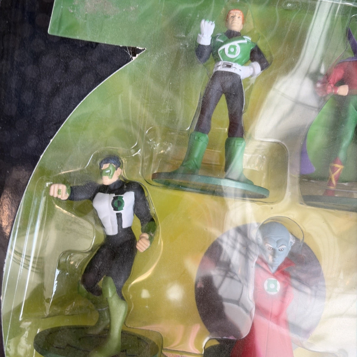 2000 DC Direct GREEN LANTERN 7 Piece Set Alan/Hal/Kyle/Ganthet/Guy/John/Sinestro
