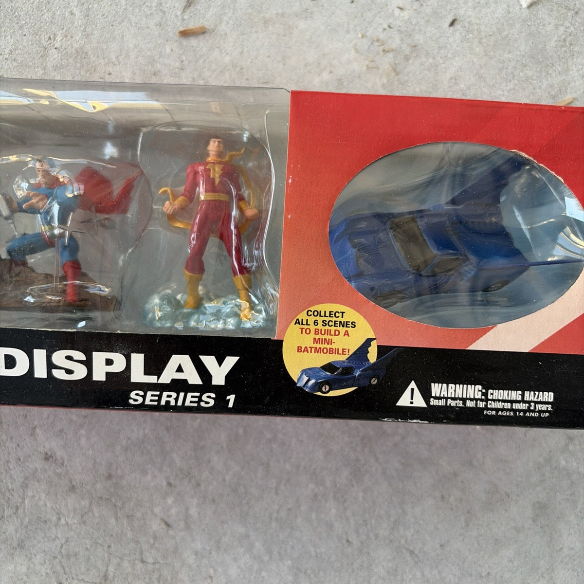 DC Direct WHO'S WHO Mystery Box Series 1 Display Set - 6 Mini-Scenes & Batmobile
