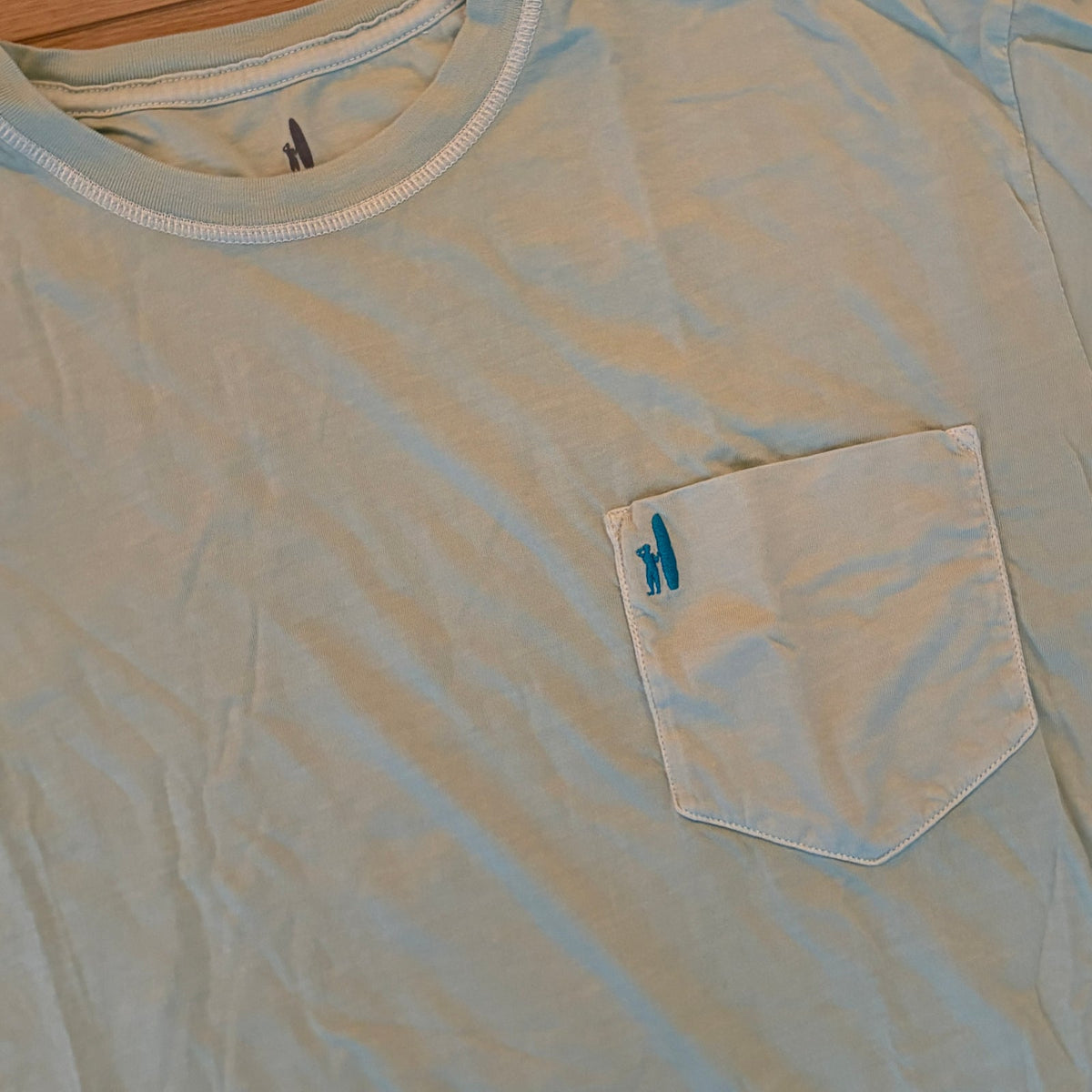 Johnnie-O Mint Green Short Sleeve Tee T-Shirt Mens Size XL