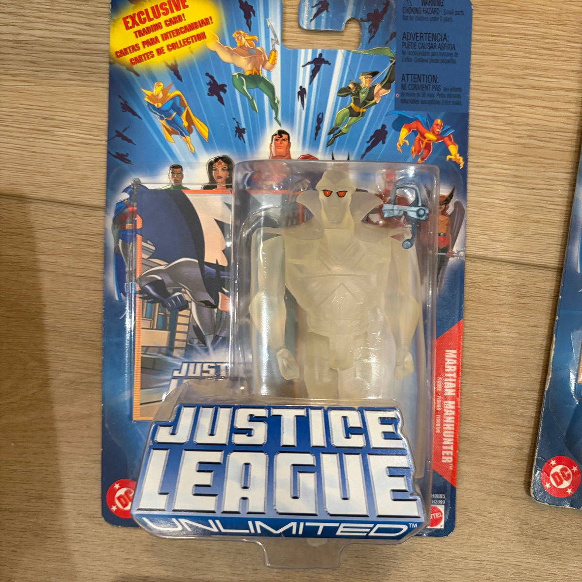 Justice League Unlimited 4 Figures Martian, Booster Gold, Atom Smasher, Amazo