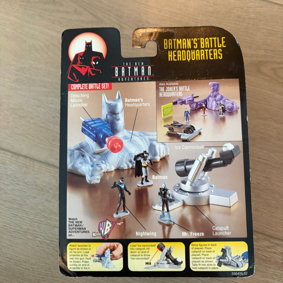 1998 Kenner The New Batman Adventures Batman's Battle Headquarters Complete Set