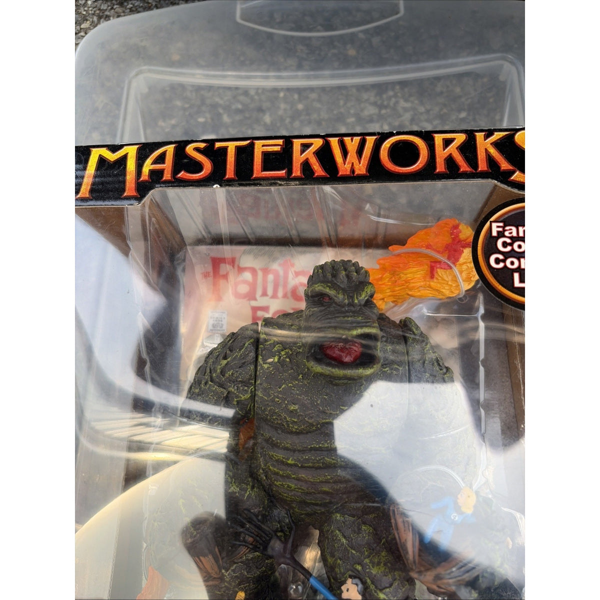 Fantastic Four Meet Mole Man #1 Cover In 3-D! ToyBiz Marvel Masterworks NEW