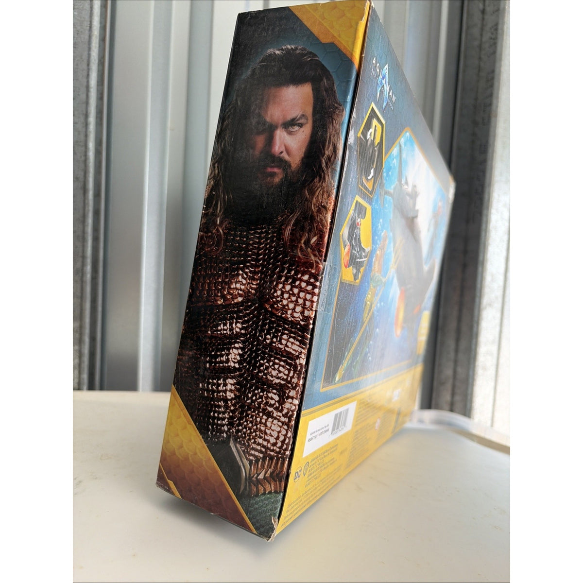 Aquaman vs Black Manta Battle Set - 4" Figures, Manta Sub with Lights & Sounds