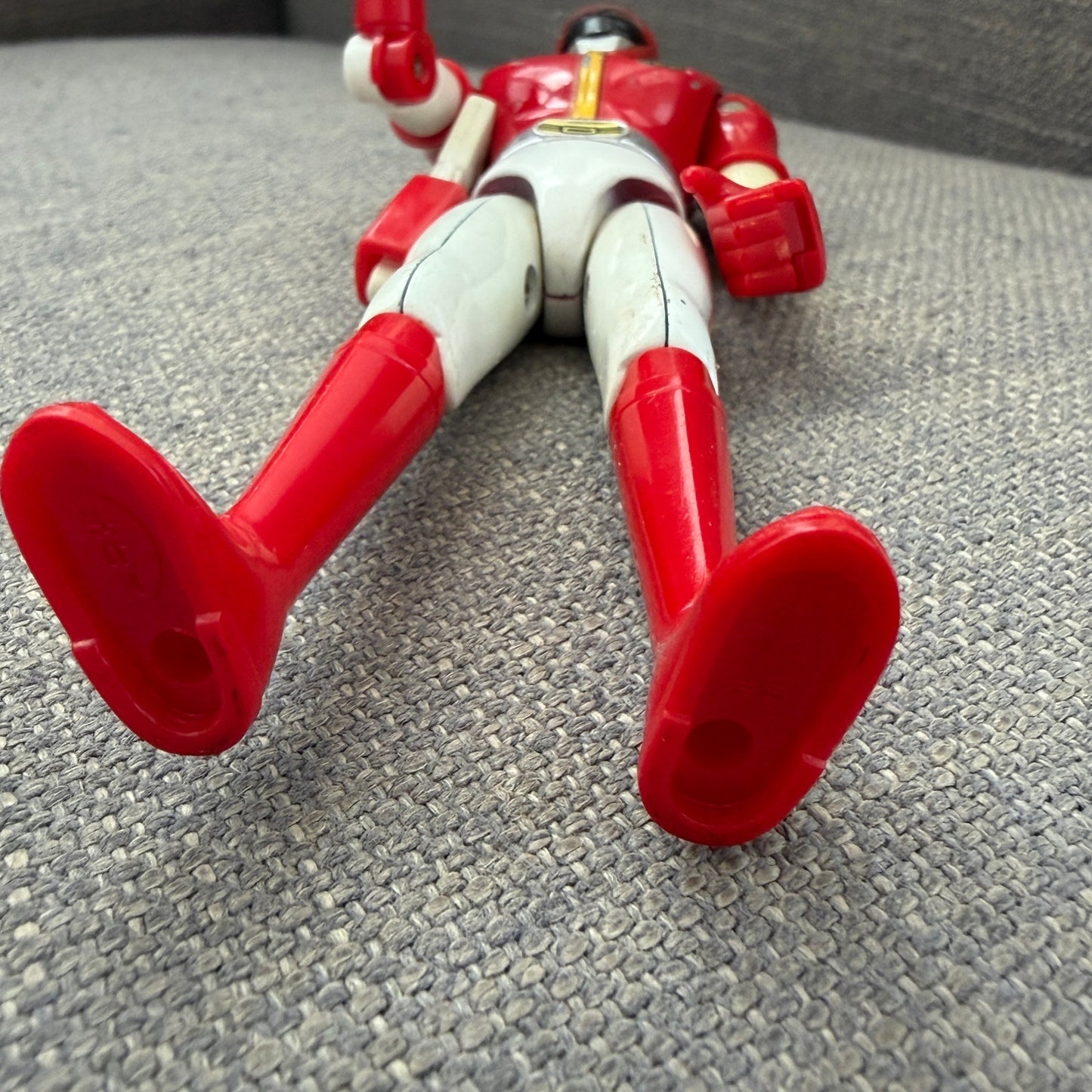 Popy Chogokin Dyna Red 1983 Japan Kagaku Sentai Dynaman Die-Cast 4.5" Tall