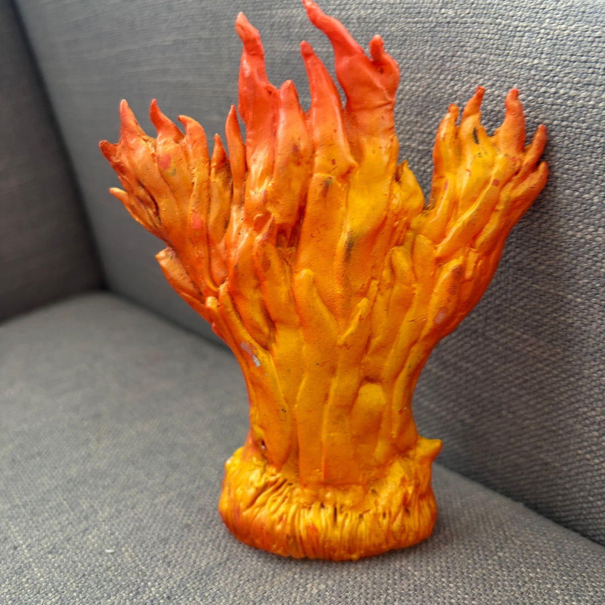 1982 Vintage LJN Advanced Dungeons & Dragons Fire Elemental Figure 6" Tall