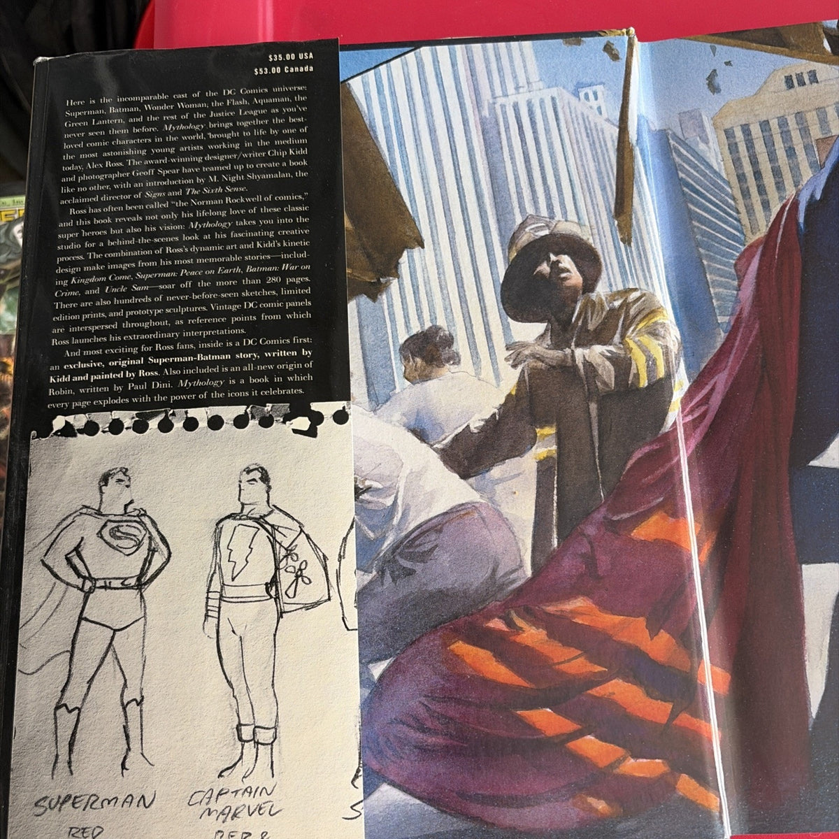 Mythology The DC Comics Art of Alex Ross Hardcover