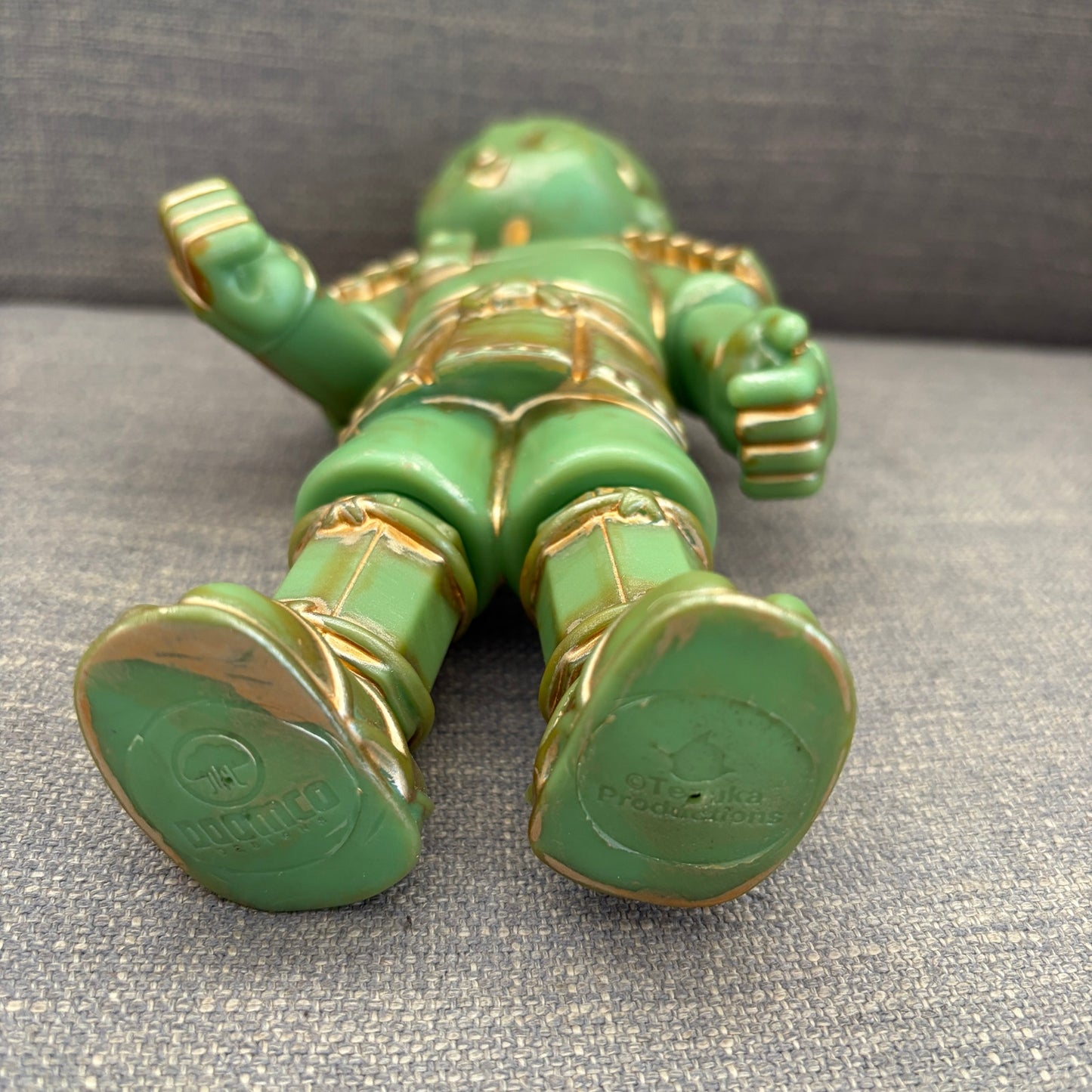 Astro Boy Samurai Aged Copper Sofubi Figure DoomCo Designs 9" Tall