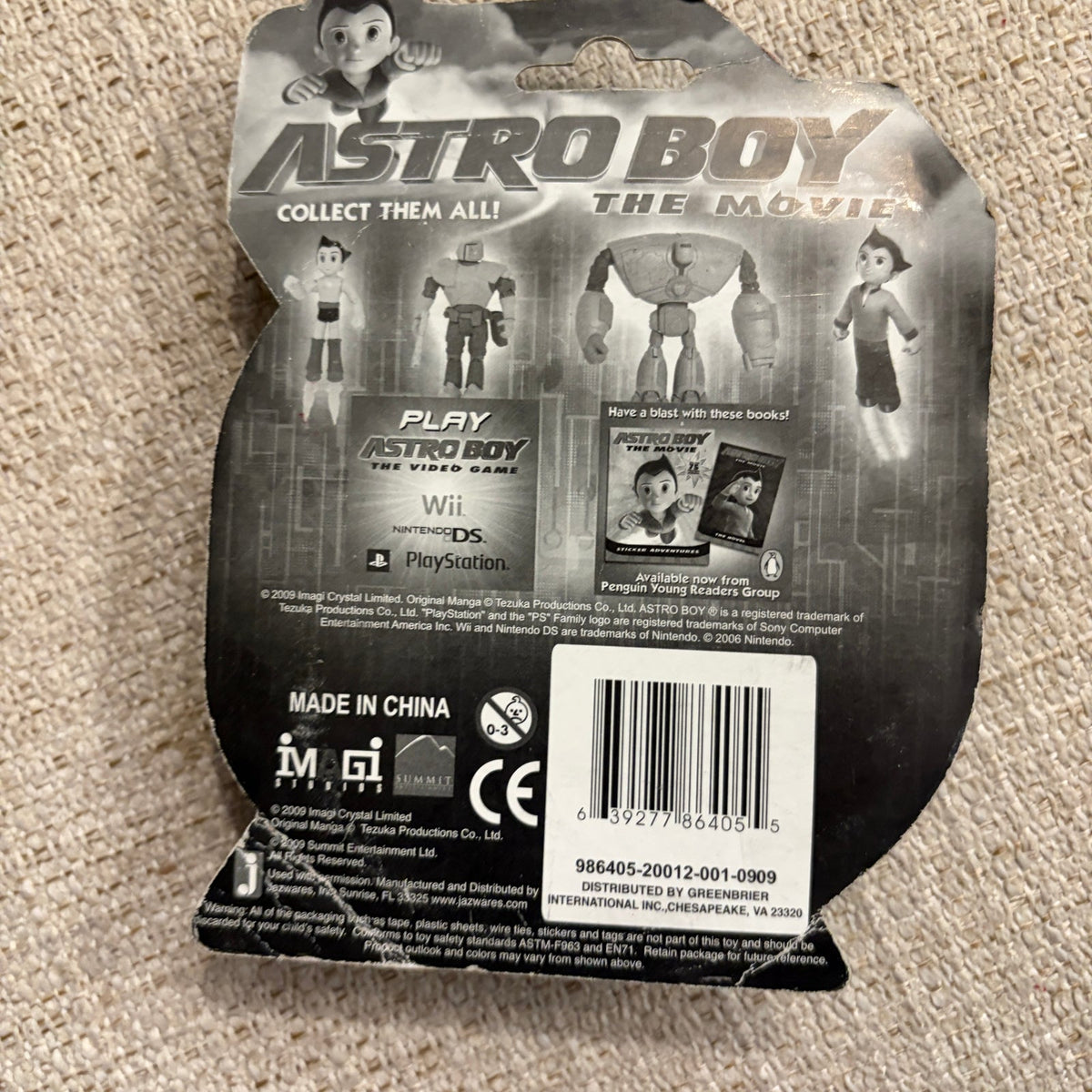 Astro Boy The Movie 2009 Mini Action Figure NEW