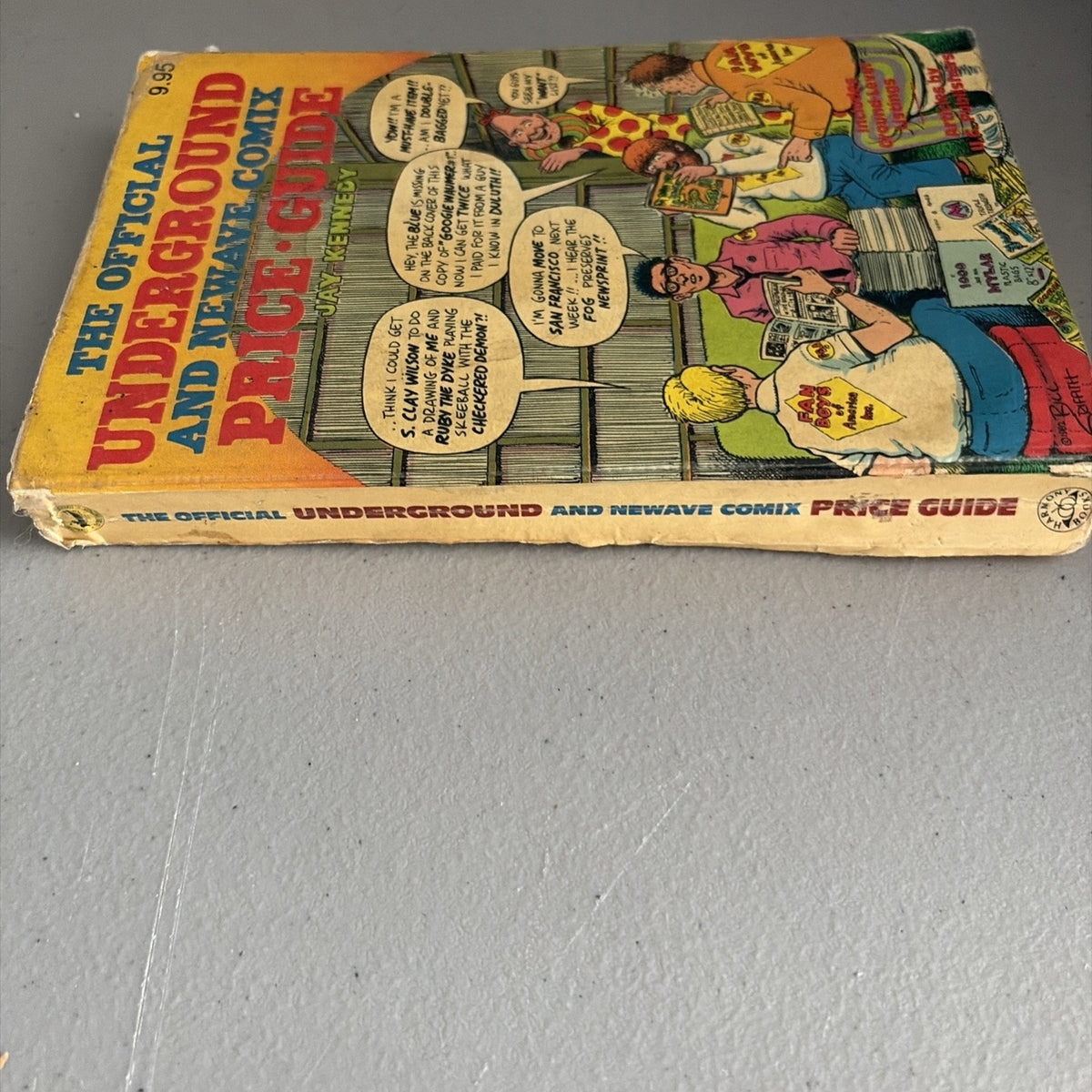 THE OFFICIAL UNDERGROUND & NEWAVE COMIX PRICE GUIDE 1st EDITION 1982
