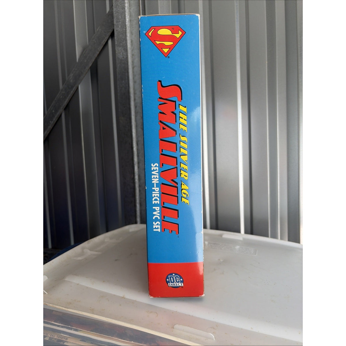The Silver Age Smallville 7 Piece PVC Set DC Direct NEW