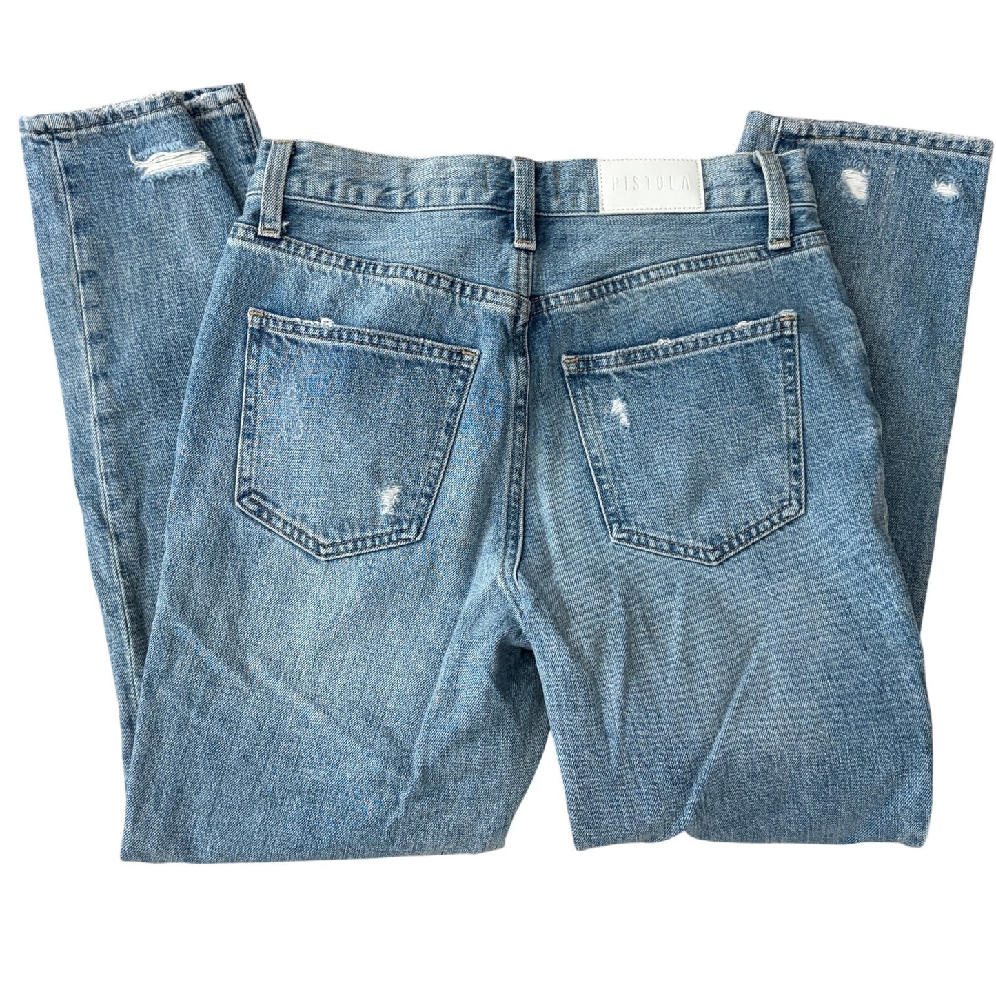 Pistola Presley High Rise Relaxed Roller Jean Style P6626KEE Womens Size 25