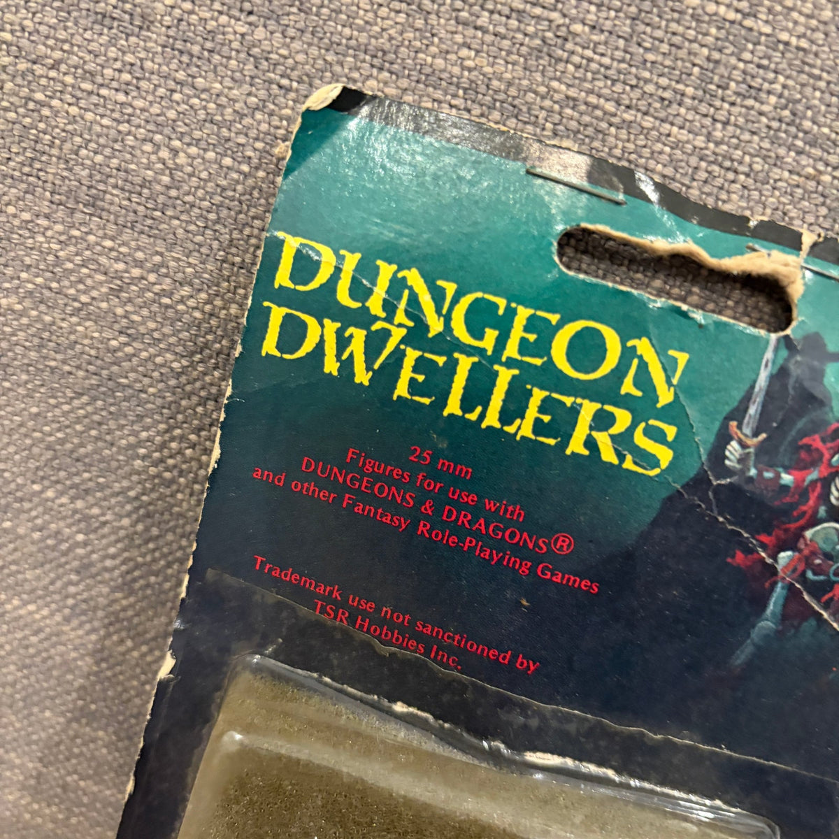 Vintgage Dungeon & Dragons Dungeon Dwellers 1281 Devils Barbed Metal Figures NEW