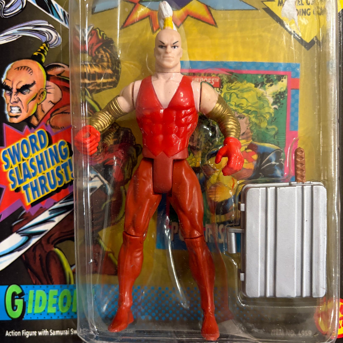 1992 Toy Biz Marvel The Uncanny X-Men X-Force Gideon Action Figure NEW
