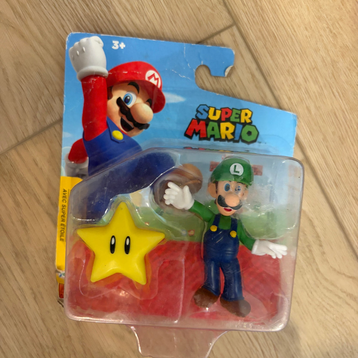 Super Mario 2021 Figures Mario, Racoon Mario, Luigi LOT of 6