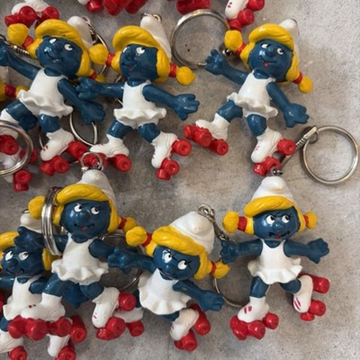 Vintage 70’s/80’s Lot Of 144 Schleich Peyo Various Smurfs Figures