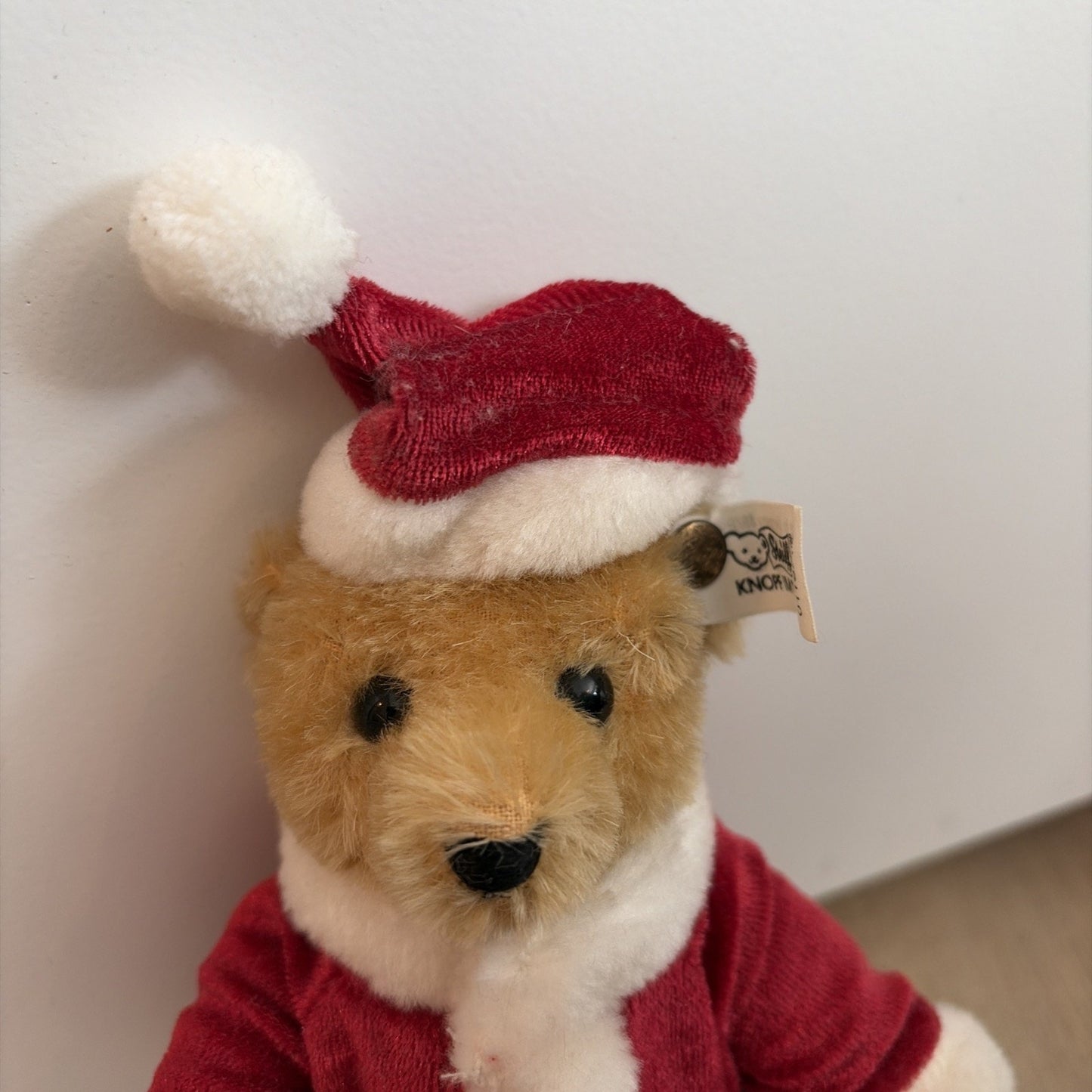 Vintage Steiff Santa Bear 7” Limited Edition