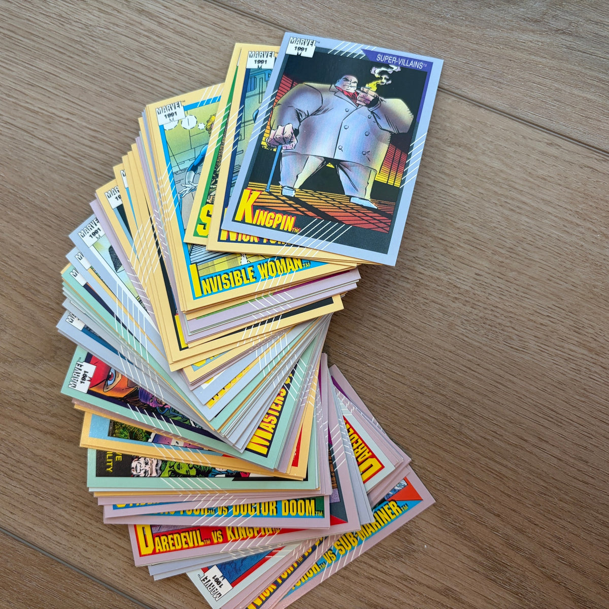 1991 Marvel Series 2 Trading Cards Incomplete Base Set 600+ Cards Many Dupes
