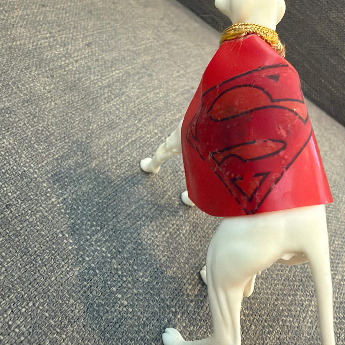 Ideal Captain Action 1966 Superman Krypto The Superdog Figure With Cape 4"